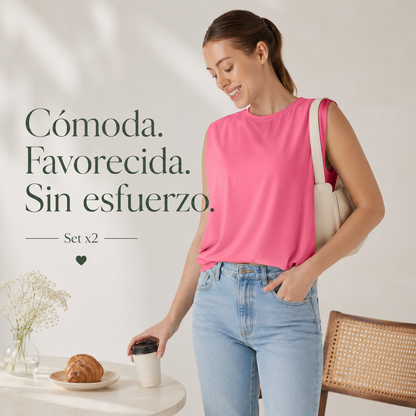 Ponte cómoda; Que te vean increíble es el bono