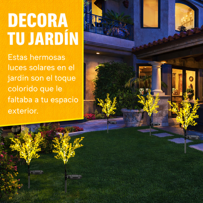El regalo perfecto para darle vida al jardín de mamá, Ilumina tu jardín sin cables, sin gasto de luz y con un ambiente mágico todas las noches. SET X 3
