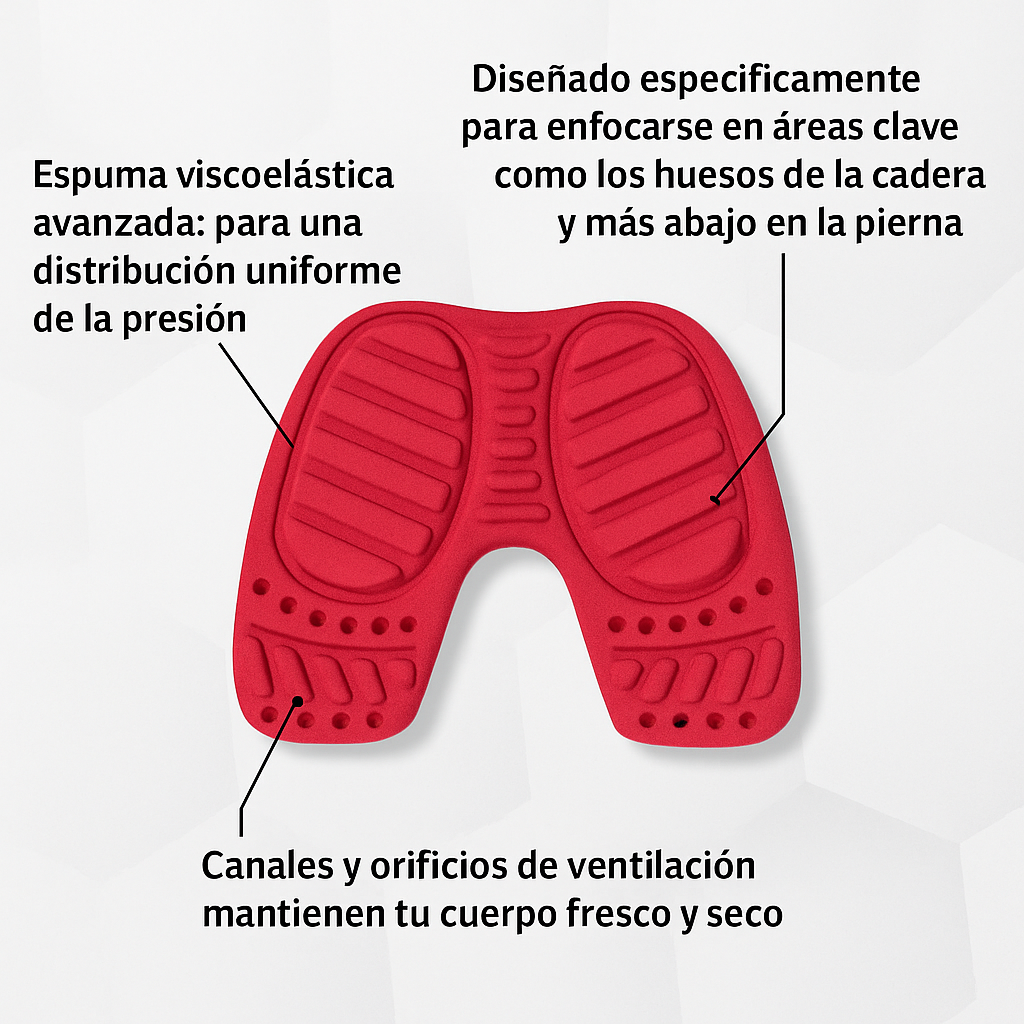 Máxima Comodidad para motocislistas: Descubre el Short con Espuma Viscoelástica que Revoluciona Tu Bienestar!!