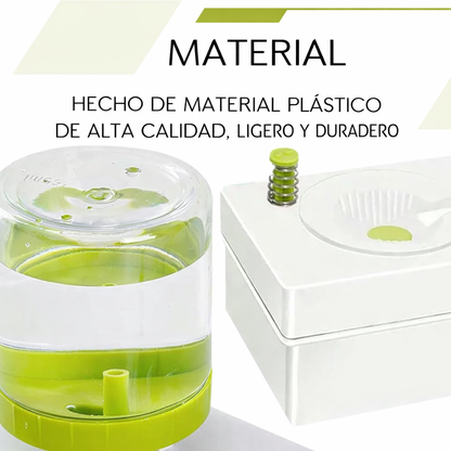 🎨 ¡Lava tus pinceles fácil y rápido con solo presionar un botón!