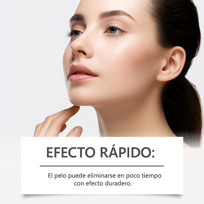 Elimina vellos faciales sin dolor de forma rápida