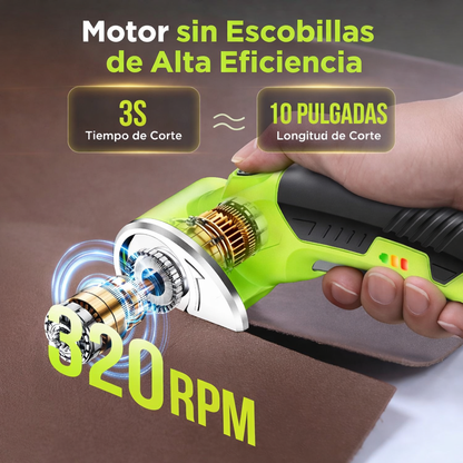 Cortes perfectos sin tijeras ni cansancio: Cortadora eléctrica portátil.