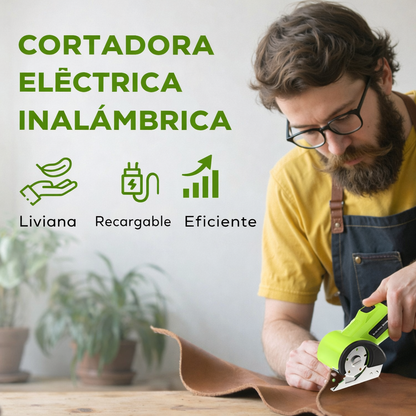 Cortes perfectos sin tijeras ni cansancio: Cortadora eléctrica portátil.