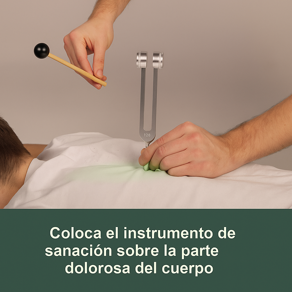 Alivio Profundo con Sonido: Sana tu Cuerpo con Vibración de 128 Hz