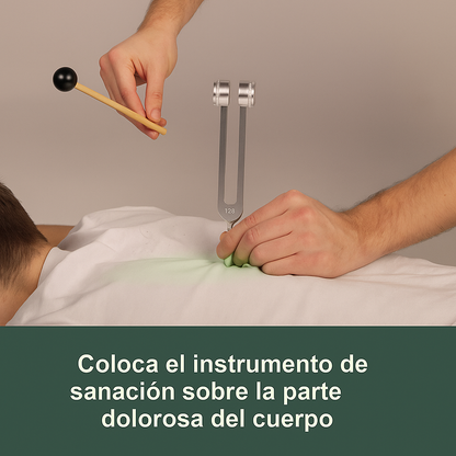Alivio Profundo con Sonido: Sana tu Cuerpo con Vibración de 128 Hz