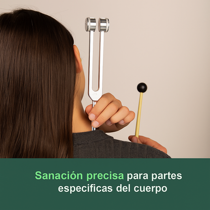 Alivio Profundo con Sonido: Sana tu Cuerpo con Vibración de 128 Hz