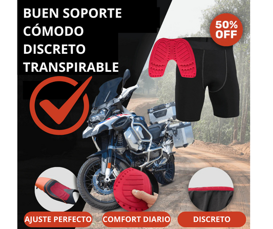 Máxima Comodidad para motocislistas: Descubre el Short con Espuma Viscoelástica que Revoluciona Tu Bienestar!!