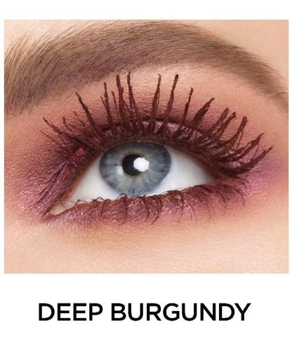 Este es el secreto para una mirada impactante.: pestañina burgundy