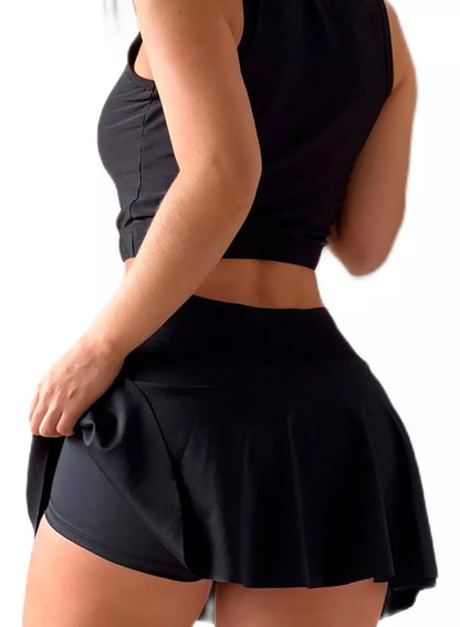Falda Short en Lycra: Control, Estilo y Libertad de Movimiento