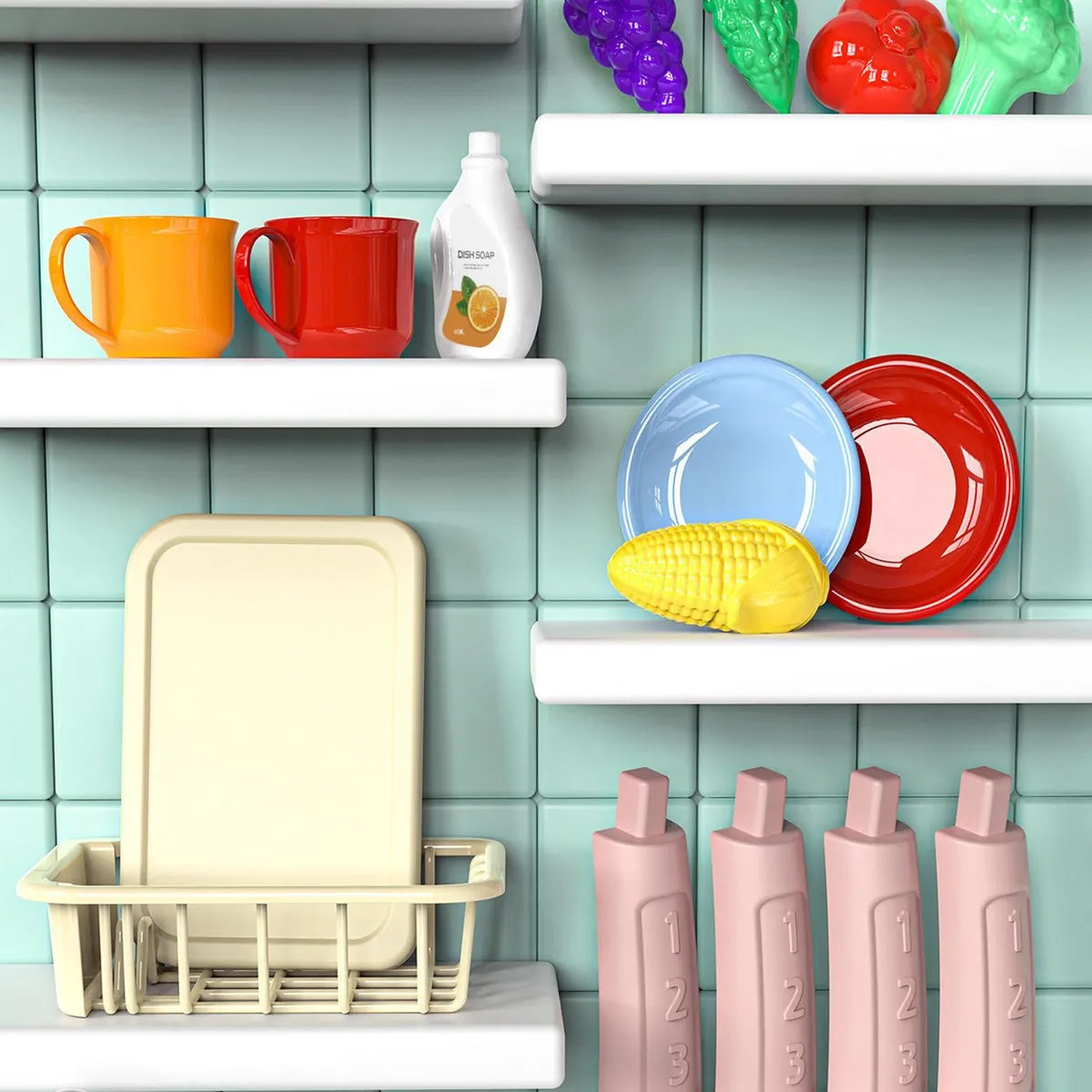 ¡Ofrece realismo en los juegos y diversión para tus niños!! Juguete acuático interactivo Montessori para niños..