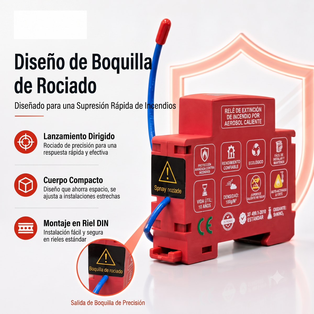IgniStop® – Extintor Automático para Tablero Eléctrico