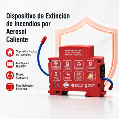 IgniStop® – Extintor Automático para Tablero Eléctrico