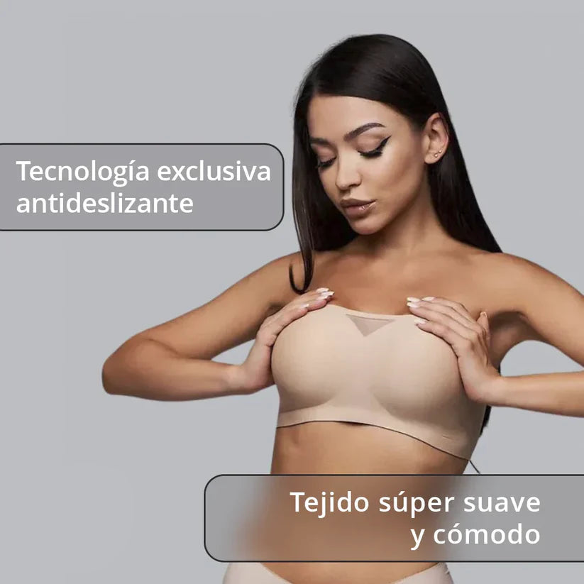 El brasier invisible que no se nota, no se cae y te da soporte todo el día.