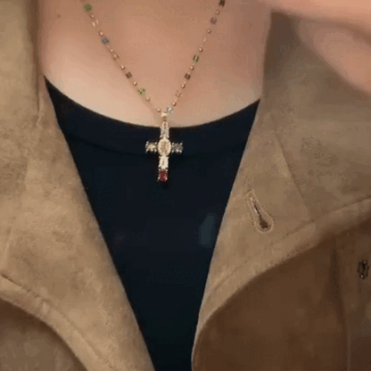 Tu fé, llena de color y brillo. El collar que ilumina tu alma y tu look!!