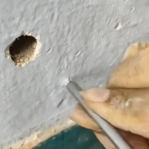Instalaciones invisibles, sin marcas con el Kit de 50 clavos doble punta