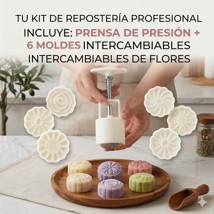 Galletas de repostería profesional hechas en casa, con un solo clic! SET X 6