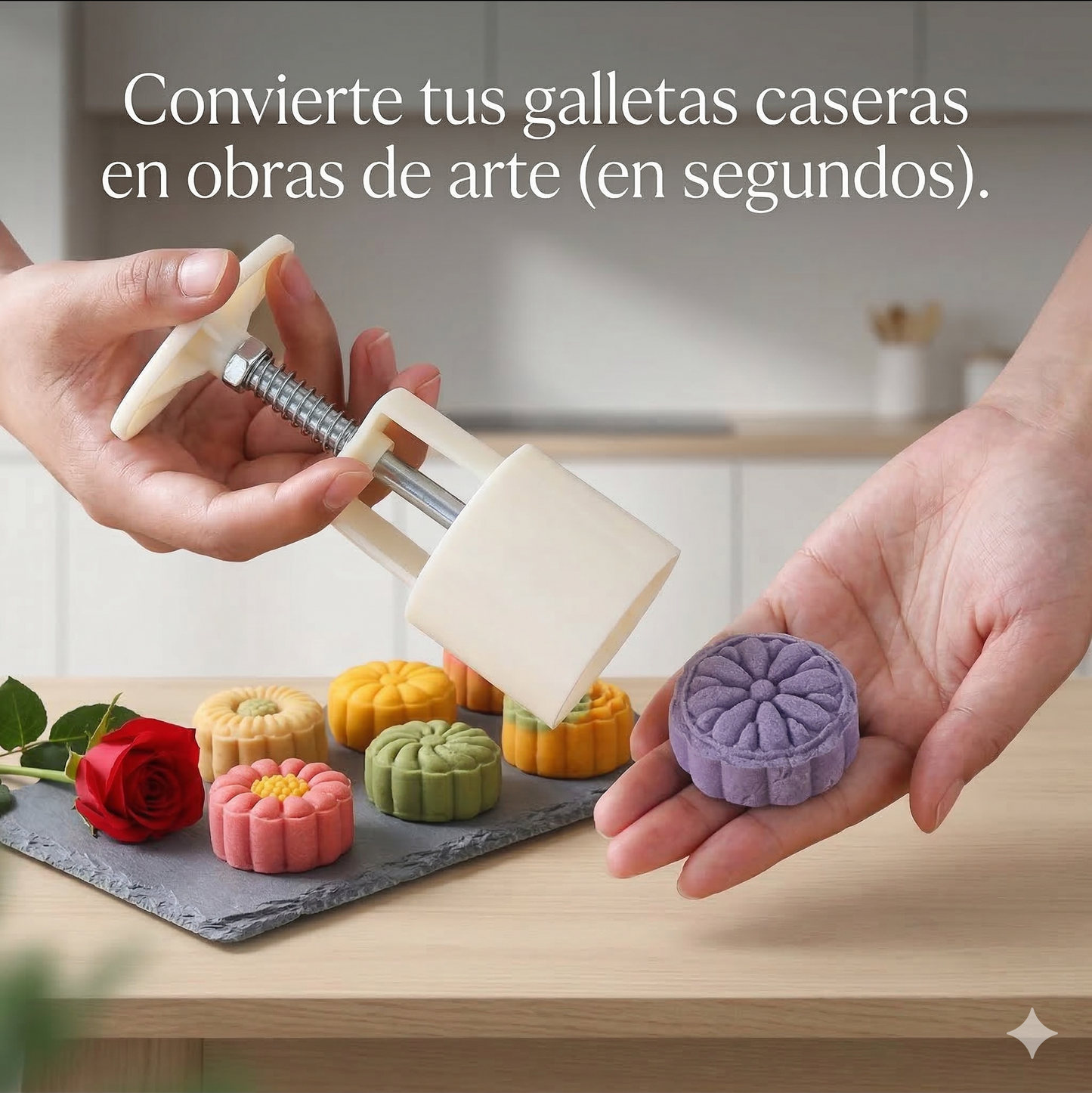 Galletas de repostería profesional hechas en casa, con un solo clic! SET X 6