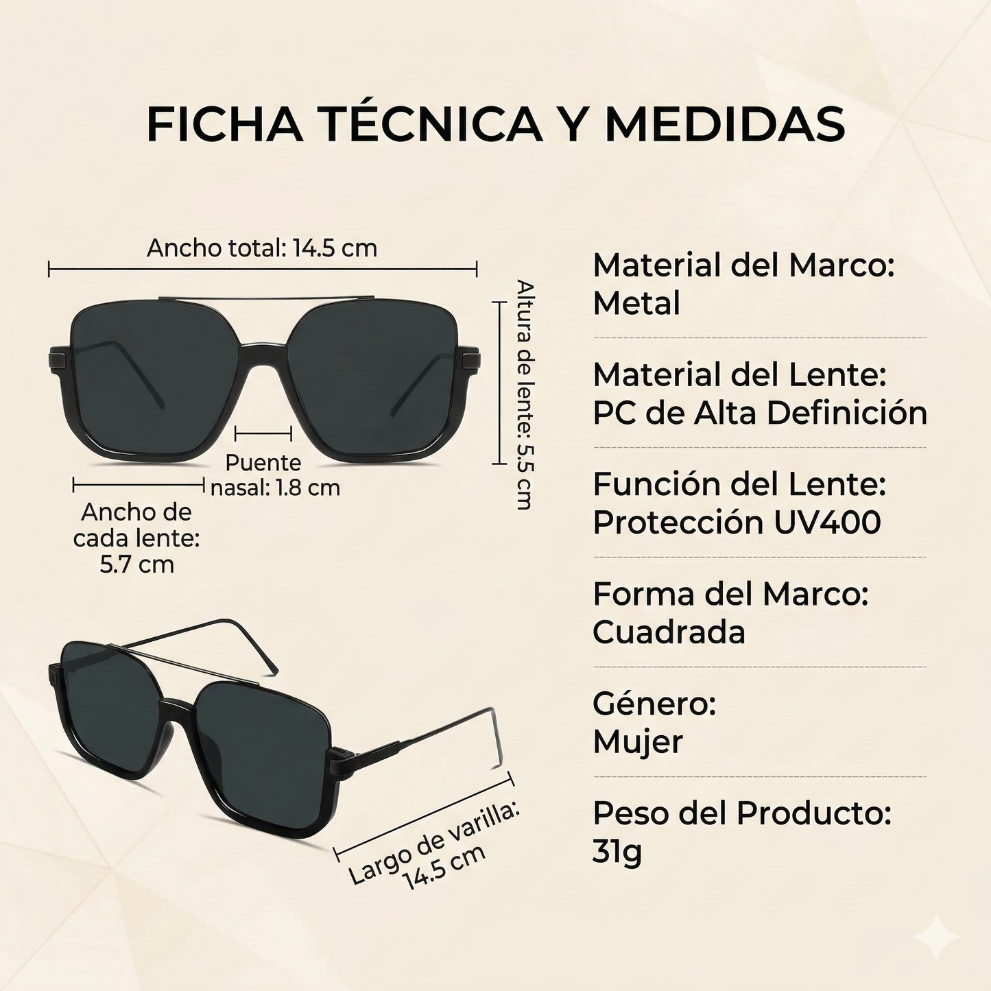 Las Gafas Solera® con "Vibras de Tía Rica" que Elevan Cualquier Outfit 😎✨