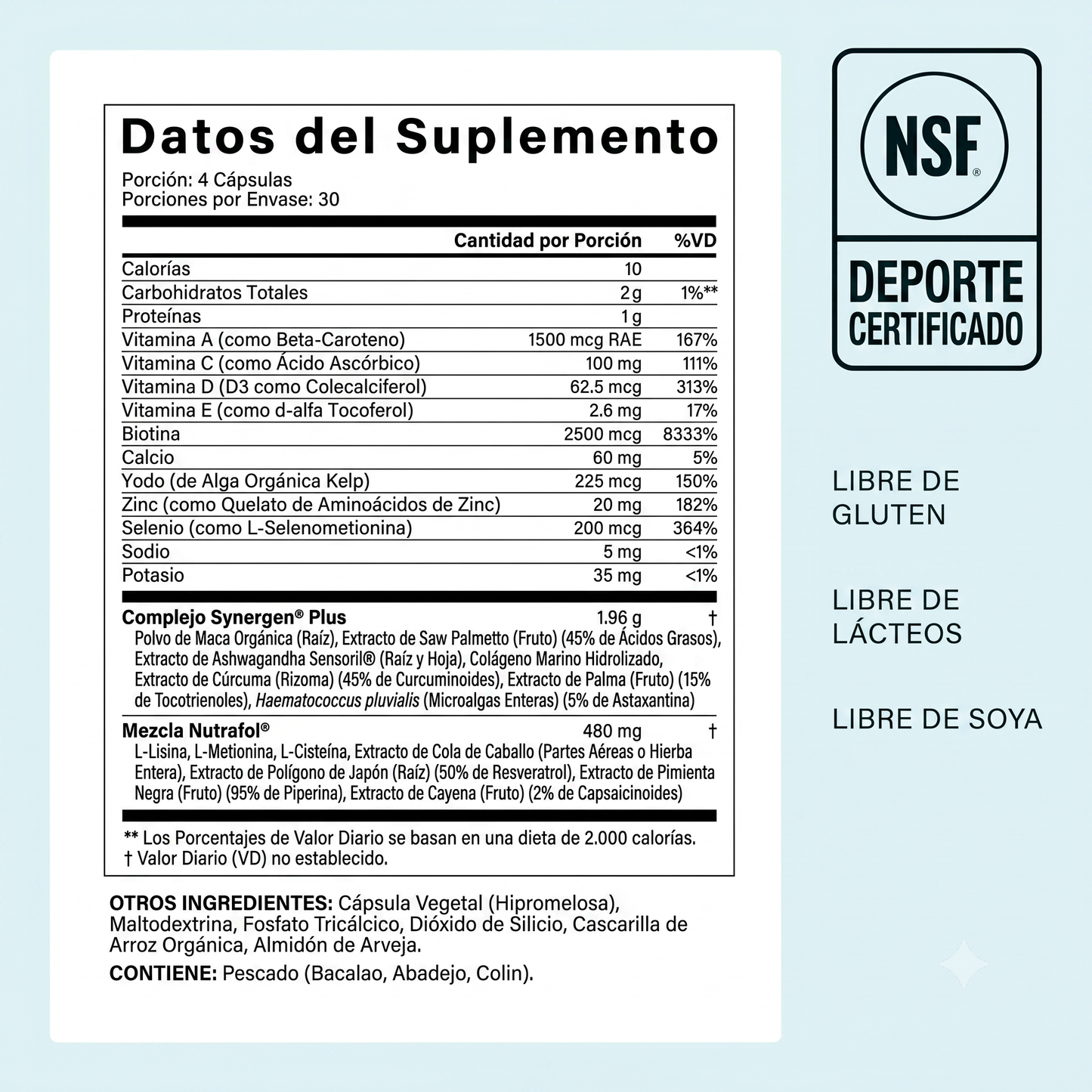 Cabello visiblemente más grueso, más abundante y más fuerte en 3 a 6 meses