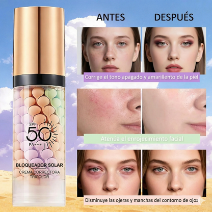 Piel Perfecta, Hidratada y Protegida en 1 Solo Paso.