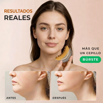 Cepillo de masaje linfático + VIDEO INSTRUCCIONES DE USO