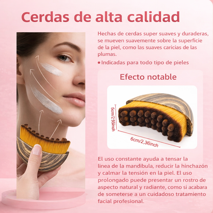 Cepillo de masaje linfático + VIDEO INSTRUCCIONES DE USO