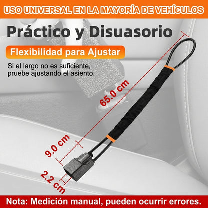 VolanLock™ – Candado Antirrobo que Bloquea Volante y Cinturón