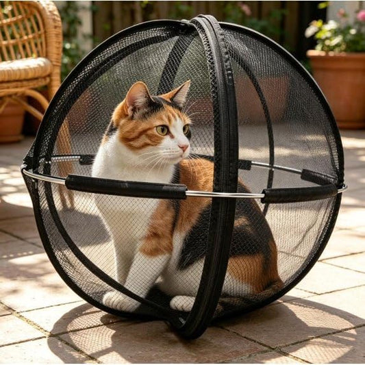 MichiSfera™ – Bola de Paseo para Gatos, sin riesgo de escape