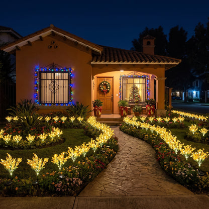 Tu jardín también merece brillar en navidad: PACK X 4
