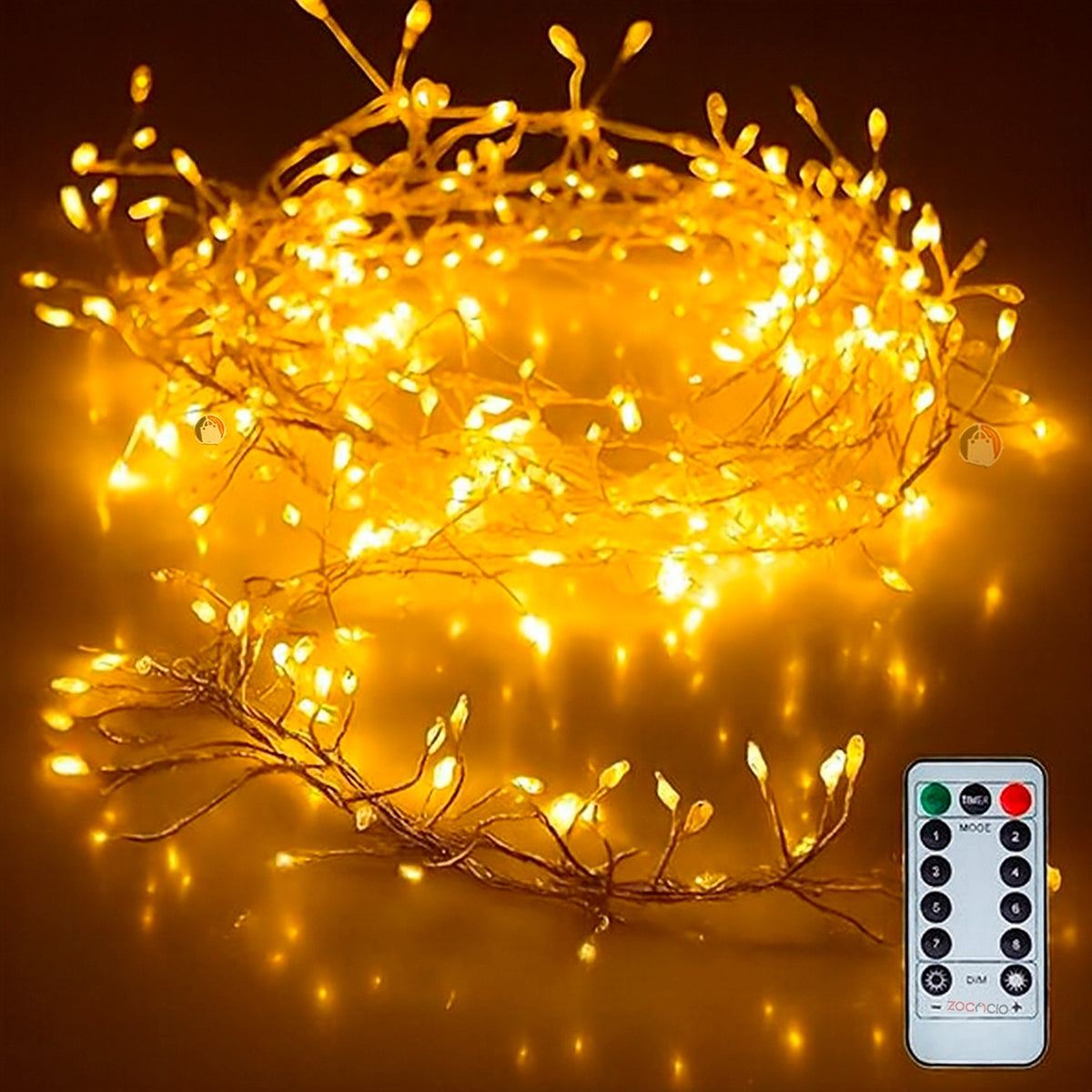Guirnalda LED Ramificada 20m x600 Luces - Decoración Navideña