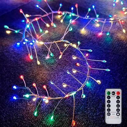 Guirnalda LED Ramificada 20m x600 Luces - Decoración Navideña
