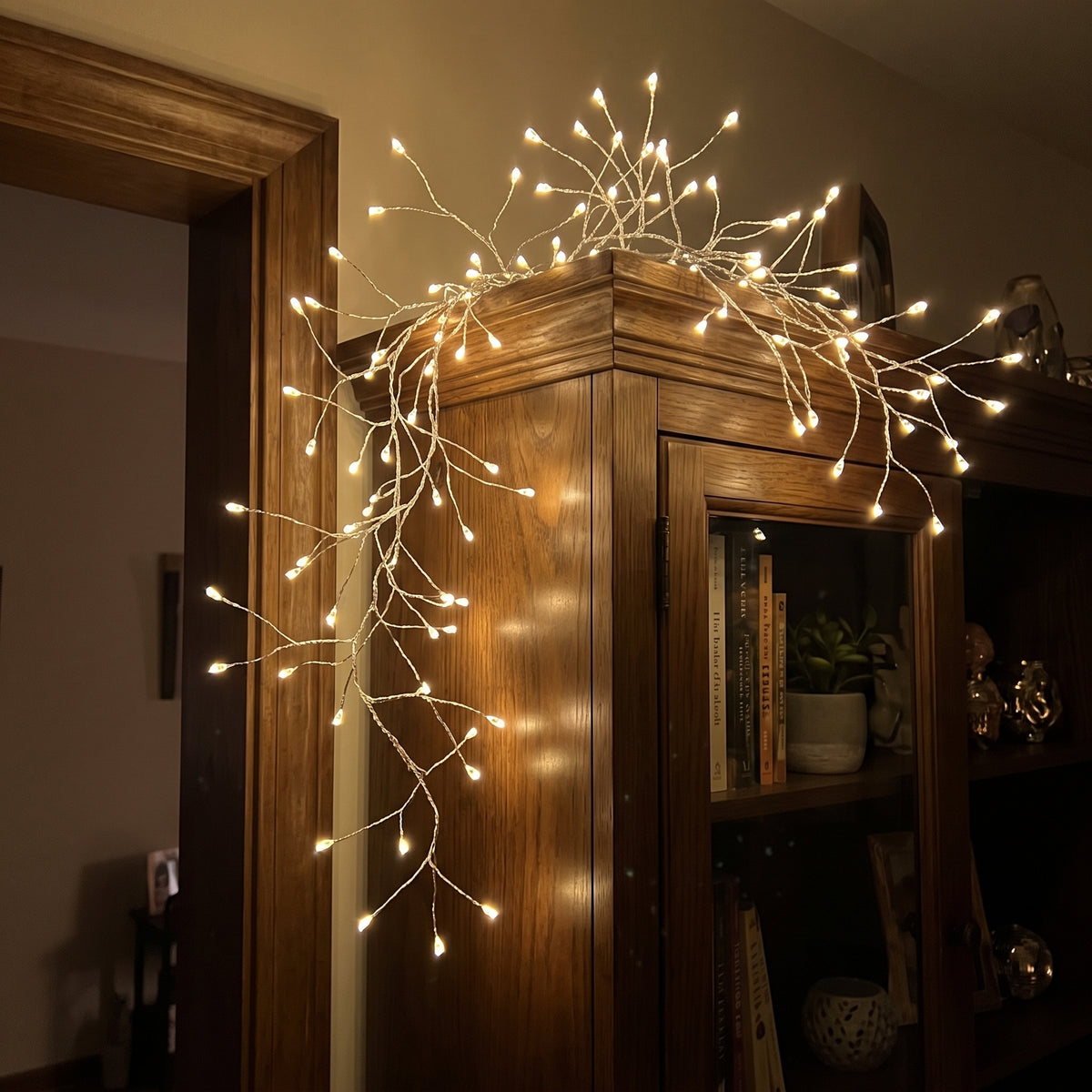 Guirnalda LED Ramificada 20m x600 Luces - Decoración Navideña
