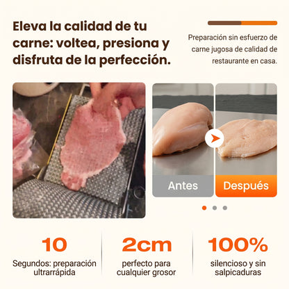Tu carne, tajadita y tierna en 10 segundos!!