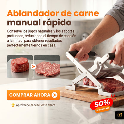 Tu carne, tajadita y tierna en 10 segundos!!