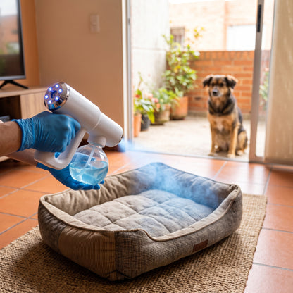NieblaPro™ – Pistola de Niebla Inalámbrica para Fumigar Zancudos y Plagas en Casa