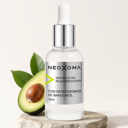 Neoxoma Sérum de Exosomas con Bakuchiol 1 % – Ultra Rejuvenecedor 30 ml