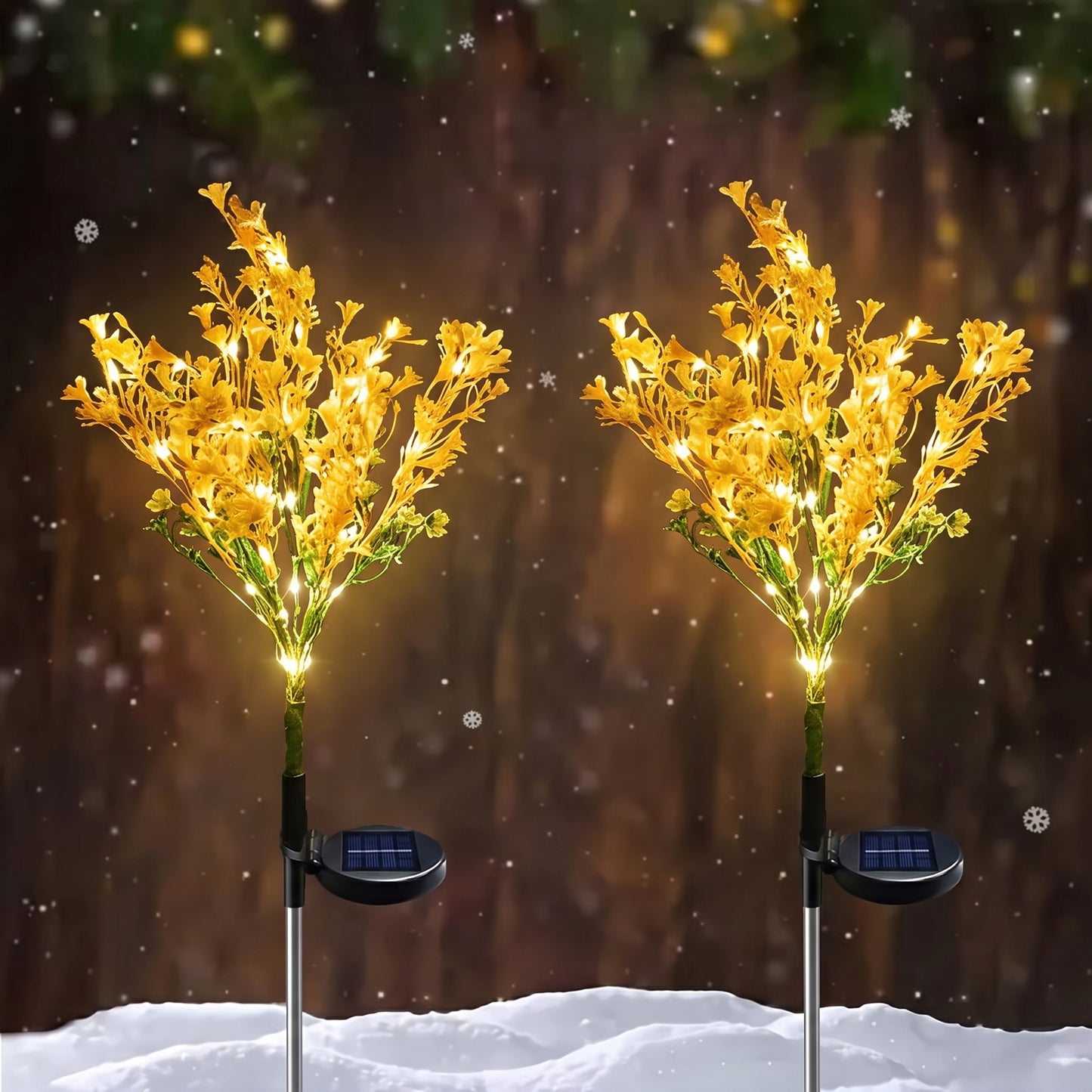 Tu jardín también merece brillar en navidad: PACK X 4