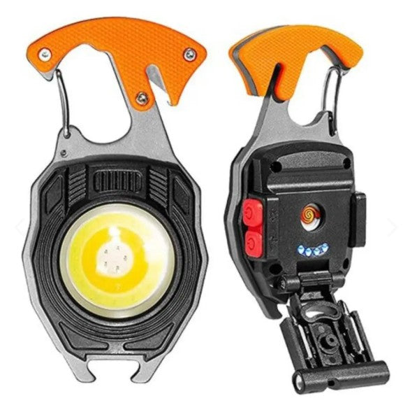 Mini Linterna Llavero Recargable 500 Lúmenes | LuzContigo™