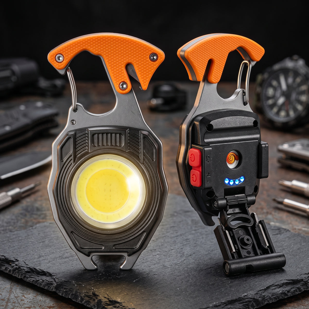 Mini Linterna Llavero Recargable 500 Lúmenes | LuzContigo™