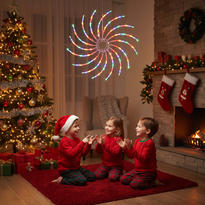 La pared más vacía de tu casa, la protagonista de esta Navidad: EspiraLuz™ · Luz LED en espiral 3D de 70 cm