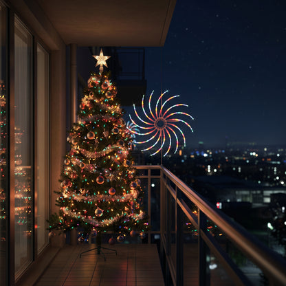 La pared más vacía de tu casa, la protagonista de esta Navidad: EspiraLuz™ · Luz LED en espiral 3D de 70 cm