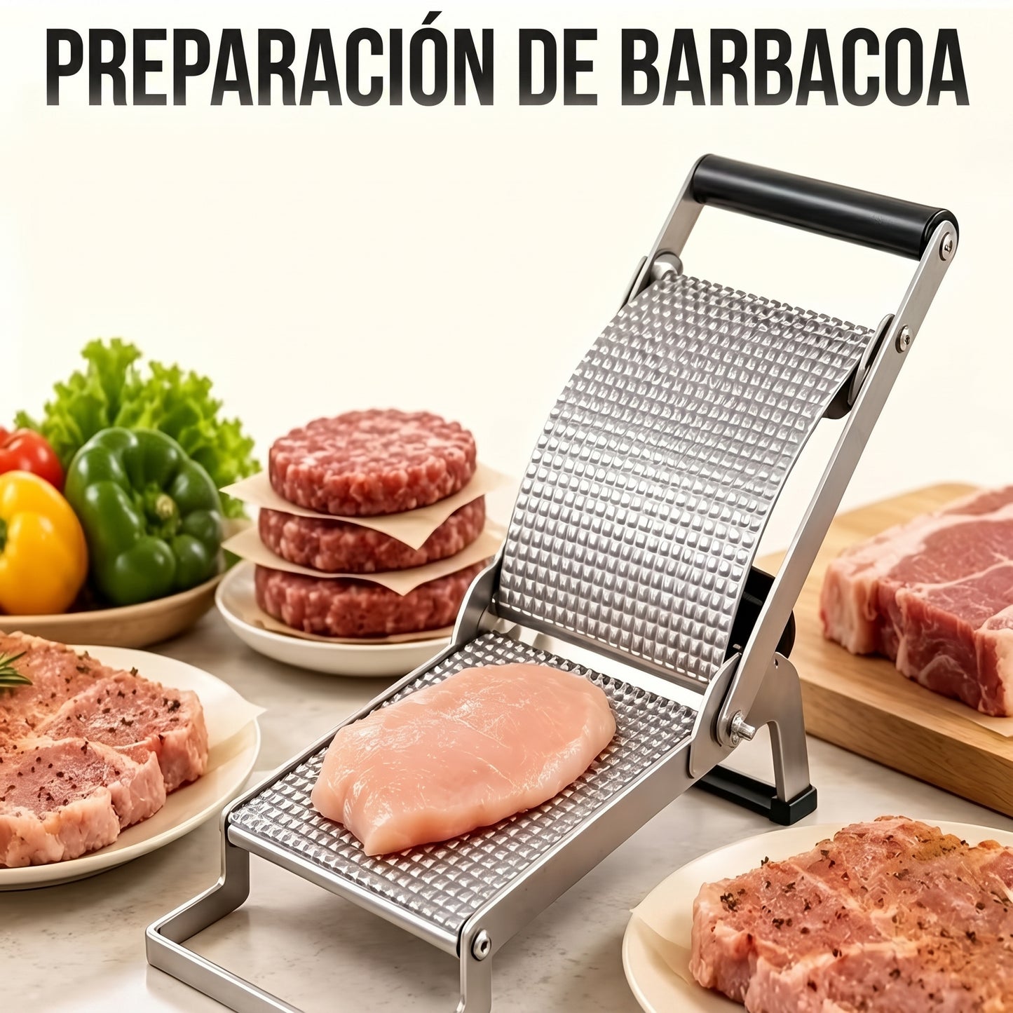 Tu carne, tajadita y tierna en 10 segundos!!