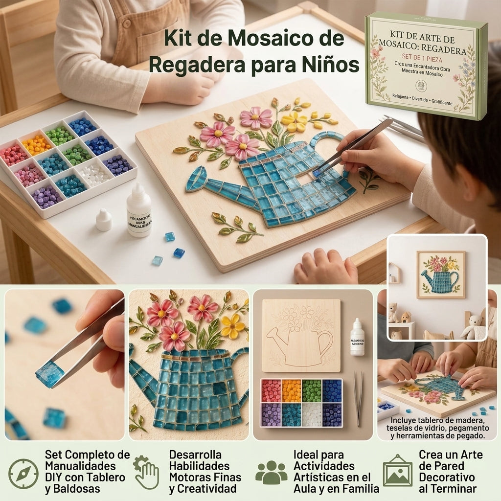 MosaicoZen™ | Manualidad Relajante para Crear y Regalar