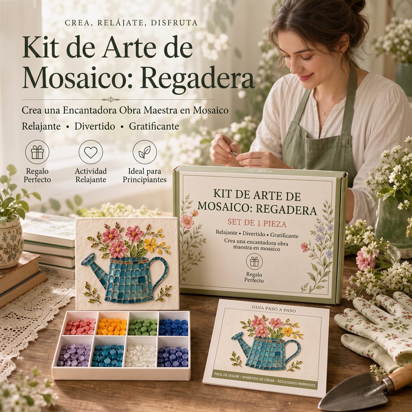 MosaicoZen™ | Manualidad Relajante para Crear y Regalar