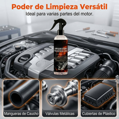 MotorClean Xpress™ – Spray Limpiador de Motor Sin Agua