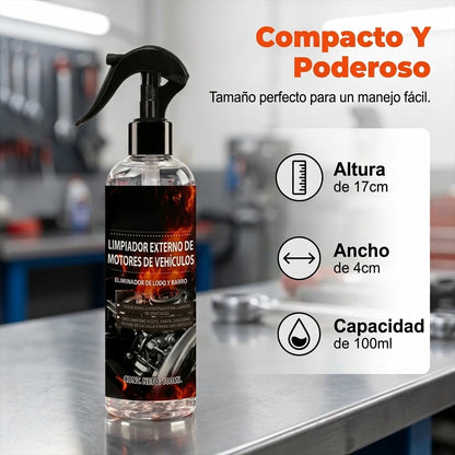 MotorClean Xpress™ – Spray Limpiador de Motor Sin Agua