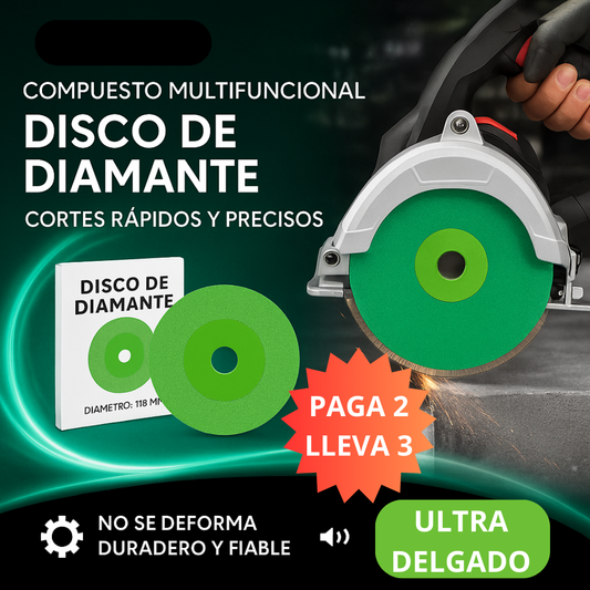 🔥¡Compra 2 y LLEVA 3! - Hoja de disco de diamante multiusos compuesta