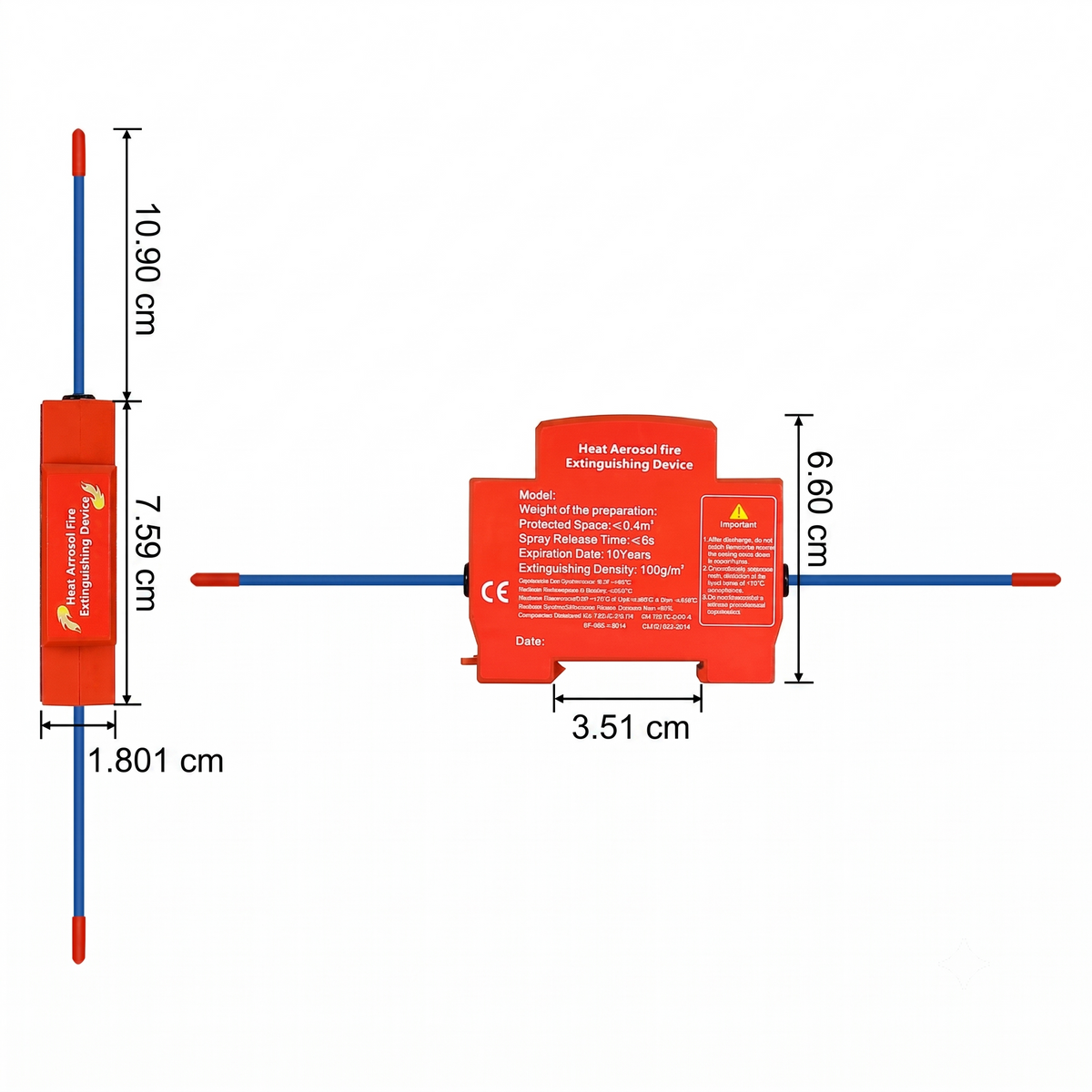 IgniStop® – Extintor Automático para Tablero Eléctrico
