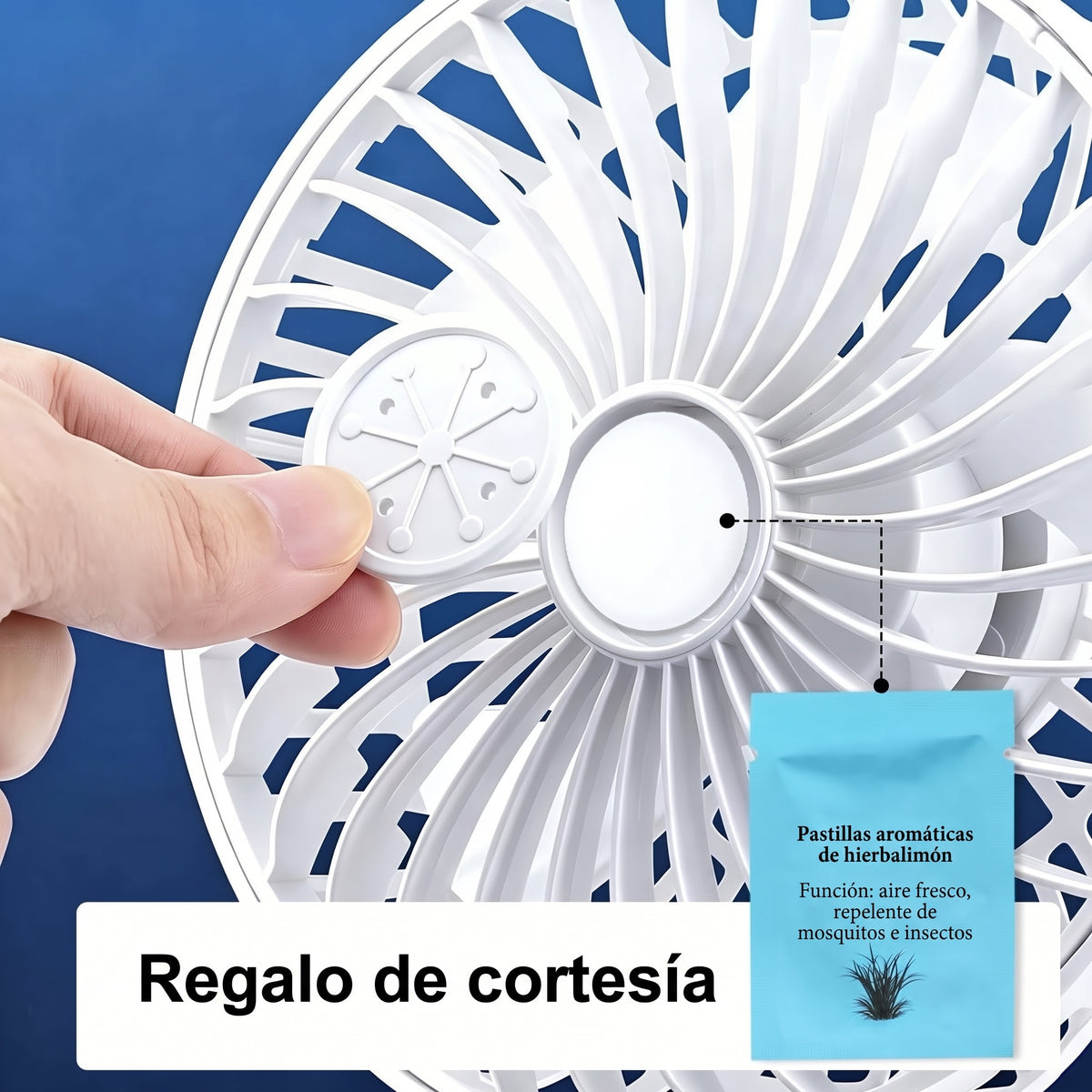 FlexiBrisa™ – Mini Ventilador Flexible de Enchufe