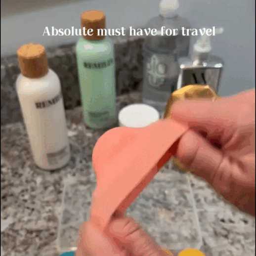 Protectores de Silicona para Botellas de Viaje X8 : Empaca sin Derrames ni Estrés